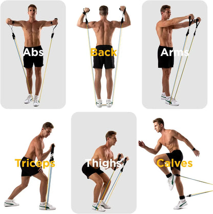 Home Workouts Resistance Bands Set