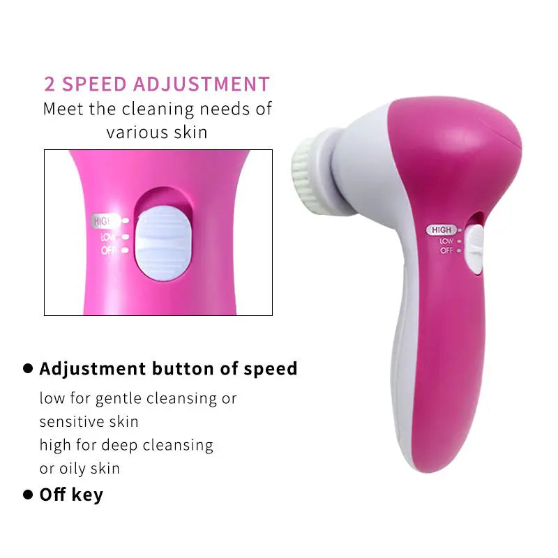 Electric Facial Cleansing Brush