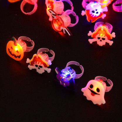 Christmas LED Light Halloween Ring