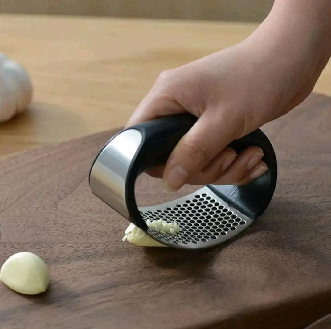 Stainless Steel Garlic Press Mincer