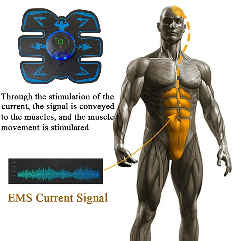 USB Rechargeable Smart EMS Muscle Massager