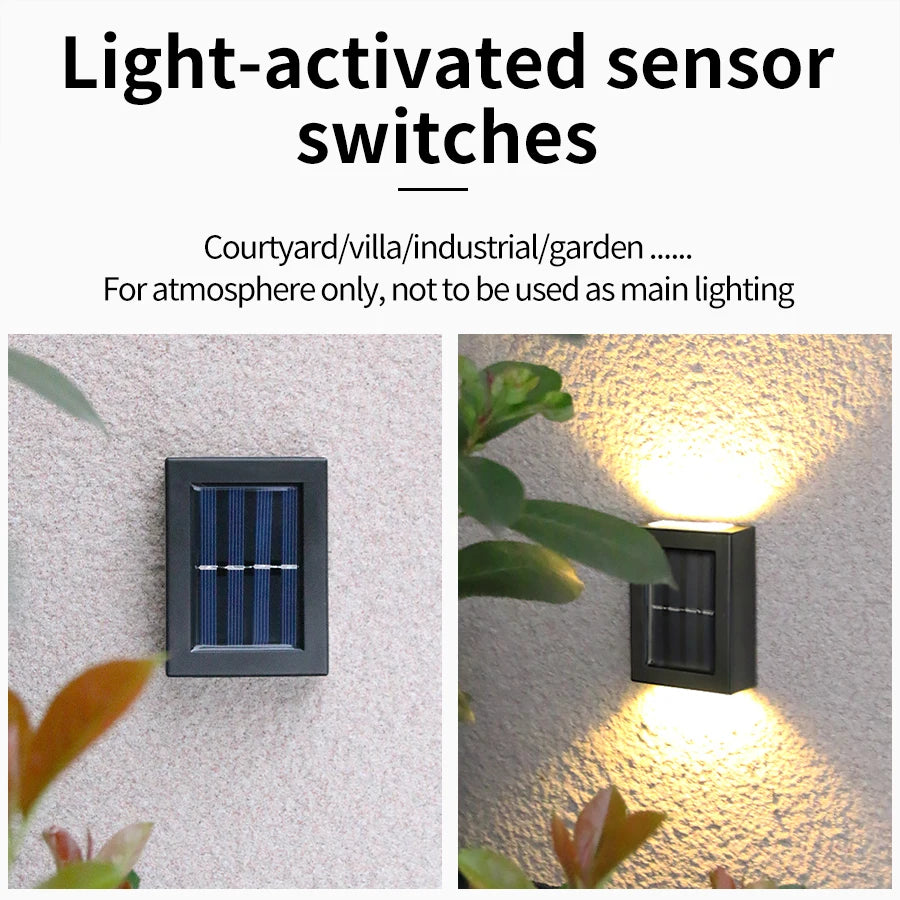 Outdoor Solar Wall LED Solar Spot Light