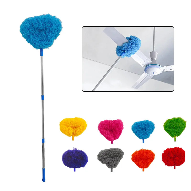 Ring-Shaped Ceiling Fan Duster Cleaner