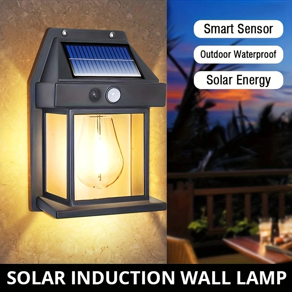 Outdoor Motion Sensor Tungsten Wall Light