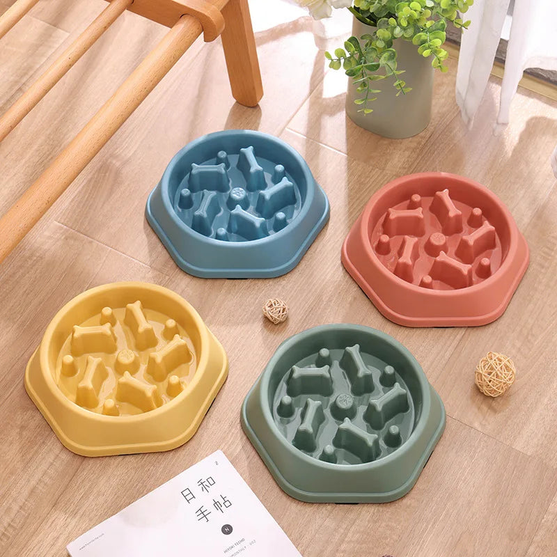 Dog Anti Choking Slow Food Bowl