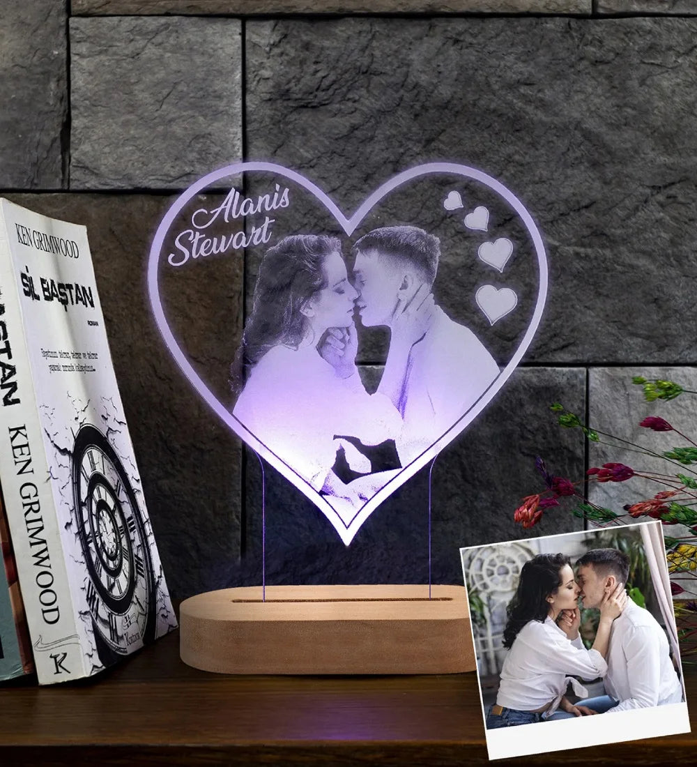 Personalized 3D Custom Photo Night Lamp