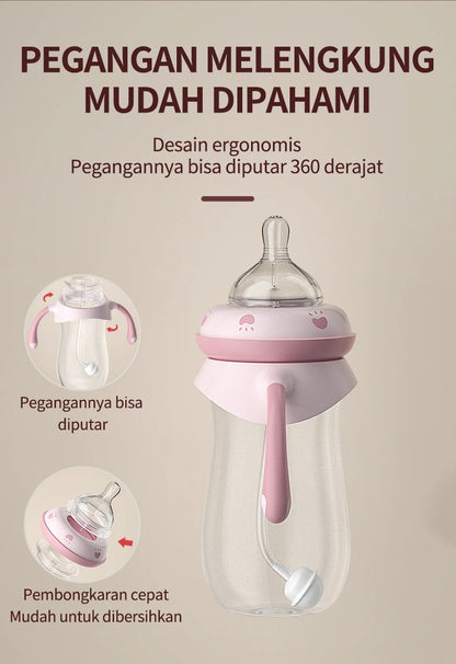 Baby Milk Silicone Nipple Bottle