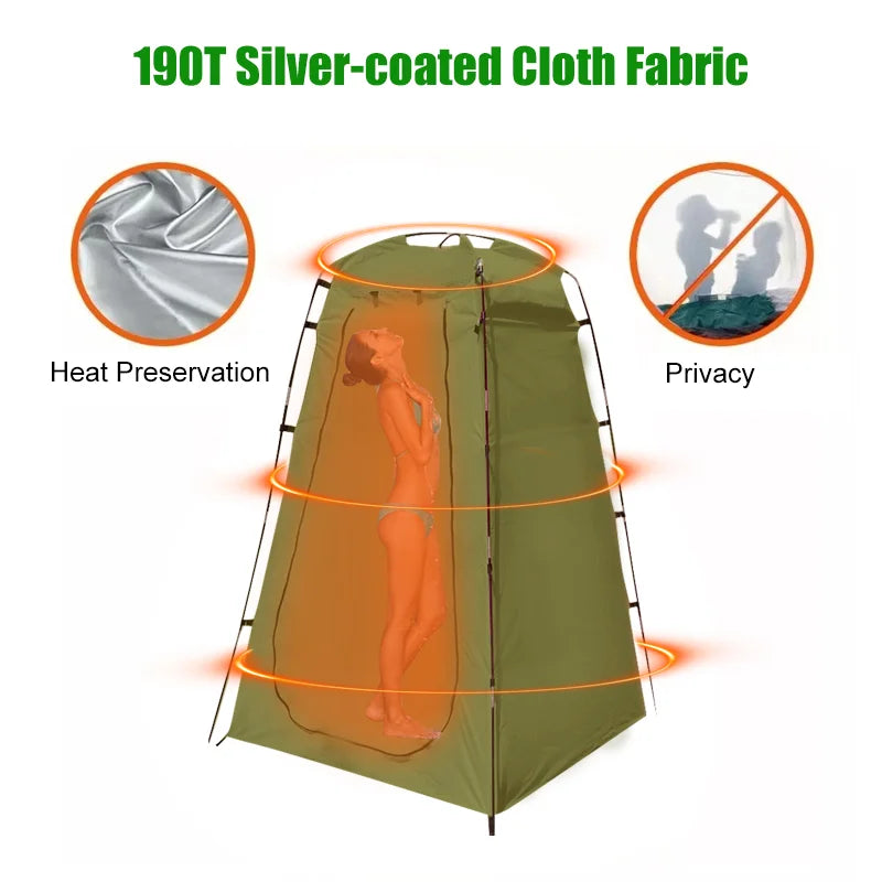 Outdoor Portable Privacy Shower Tent