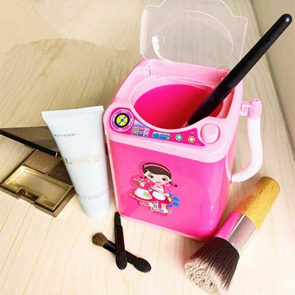 Mini Electric Cosmetic Washing Machine